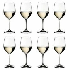 Riedel Vinum Viognier / Chardonnay Wine Glass Eight Piece Set