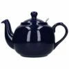 London Pottery Farmhouse Filter 6 Cup Teapot Cobalt Blue