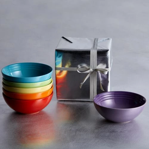 Le Creuset Rainbow Set Of 6 Cereal Bowls - Image 5