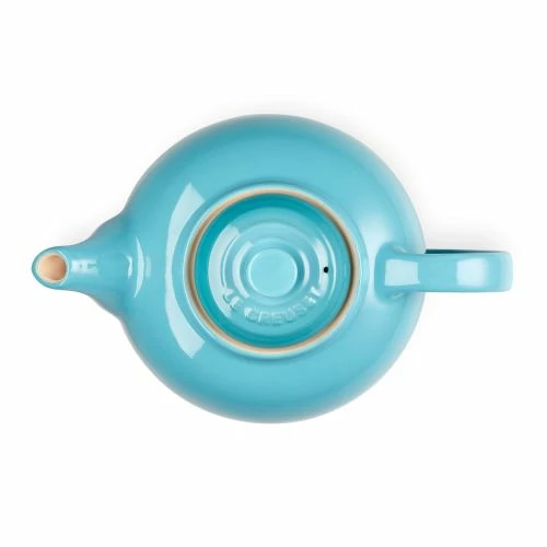 Le Creuset Teal Stoneware Classic Teapot - Image 4
