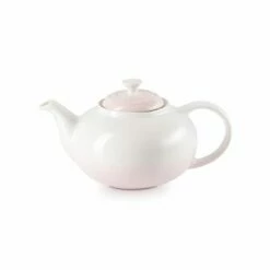 Le Creuset Shell Pink Stoneware Classic Teapot