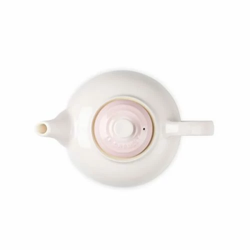 Le Creuset Shell Pink Stoneware Classic Teapot - Image 4