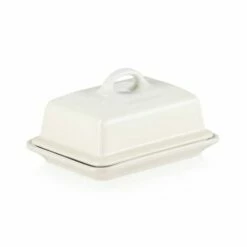 Le Creuset Meringue Stoneware Butter Dish