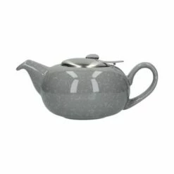 London Pottery Pebble Filter 2 Cup Teapot Gloss Grey