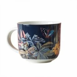 Royal Botanic Gardens Kew Midnight Floral Mug 290ml
