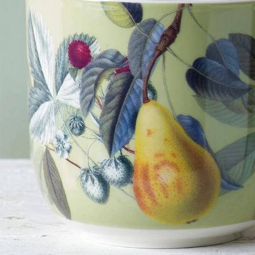 Royal Botanic Gardens Kew Fruit And Floral Green Mug 290ml - Image 2