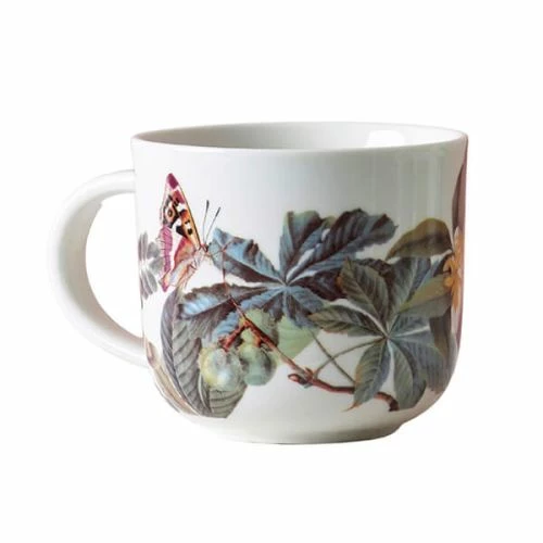 Royal Botanic Gardens Kew Floral Butterfly White Mug 290ml