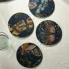 Royal Botanic Gardens Kew Living Jewels Midnight Round Coasters Pack Of 4