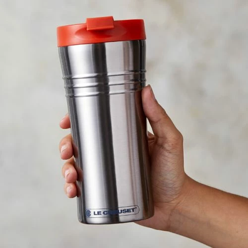 Le Creuset Volcanic Stainless Steel Travel Mug - Image 5