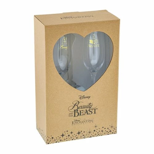 Disney Belle Wedding Toasting Glass - Image 2