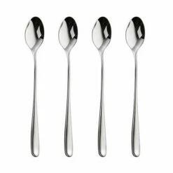 Robert Welch Arden Bright Long Handled Spoon 4 Piece Set
