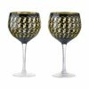 Artland Set Of 2 Cubic Gin Glasses