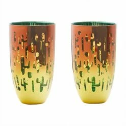 Artland Fiesta Set Of 2 Hiball Tumblers