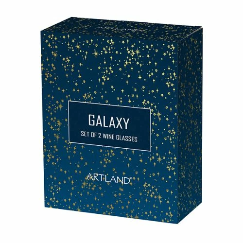 Artland Galaxy Wine Glasses Set Of 2 - Image 2