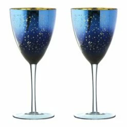 Artland Galaxy Wine Glasses Set Of 2