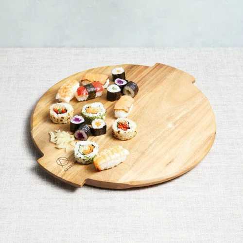Artesa Acacia Wood Lazy Susan - Image 2