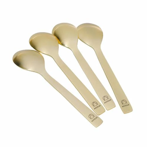 Artesa Enamel Teaspoons Set Of 4 Green - Image 2