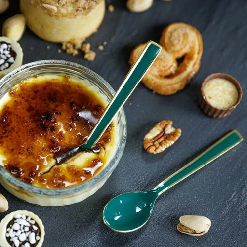 Artesa Enamel Teaspoons Set Of 4 Green - Image 5