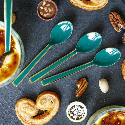 Artesa Enamel Teaspoons Set Of 4 Green - Image 6