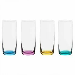 Anton Studios Gala Set Of 4 Hiball Tumblers