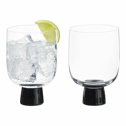 Anton Studios Oslo Set Of 2 DOF Tumblers Black - Image 2