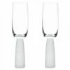 Anton Studios Oslo Set Of 2 Champagne Flutes Frost