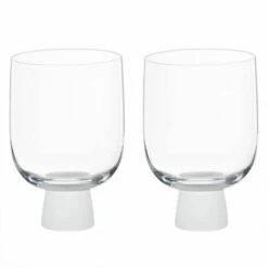 Anton Studios Oslo Set Of 2 DOF Tumblers Frost