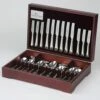 Arthur Price Of England Bead Sovereign Silver Plate 60 Piece Canteen FREE Eight Tea Spoons