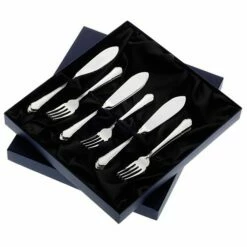 Arthur Price Of England Dubarry Sovereign Stainless Steel Set Of 8 Pairs Of Fish Eaters