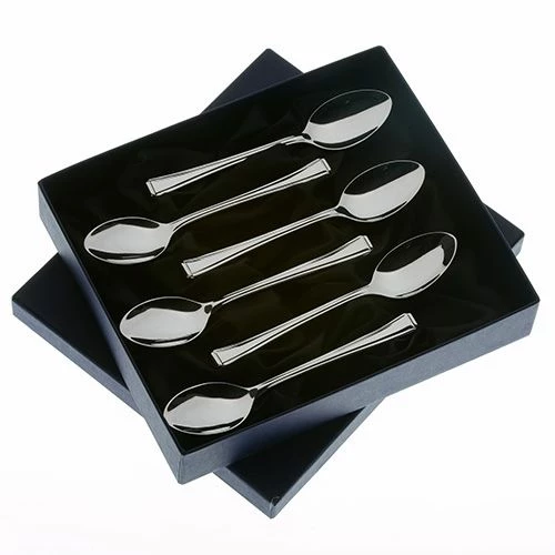 Arthur Price Of England Harley Sovereign Stainless Steel Set Of 6 Teaspoons