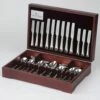 Arthur Price Of England Rattail Sovereign Stainless Steel 100 Piece Canteen FREE Twelve Tea Spoons