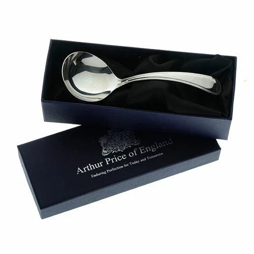 Arthur Price Of England Sovereign Stainless Steel Cream Ladle Bead