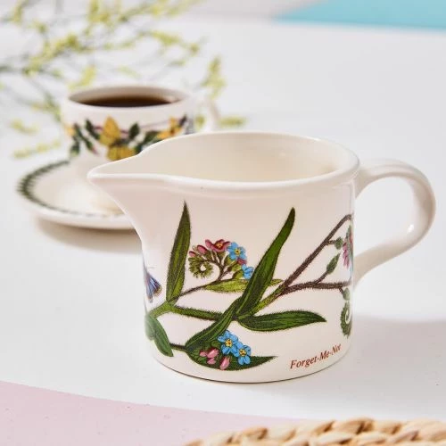 Portmeirion Botanic Garden Cream Jug Drum Shape - Image 2