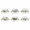 Portmeirion Botanic Garden Breakfast Cup & Saucer Set Of 6