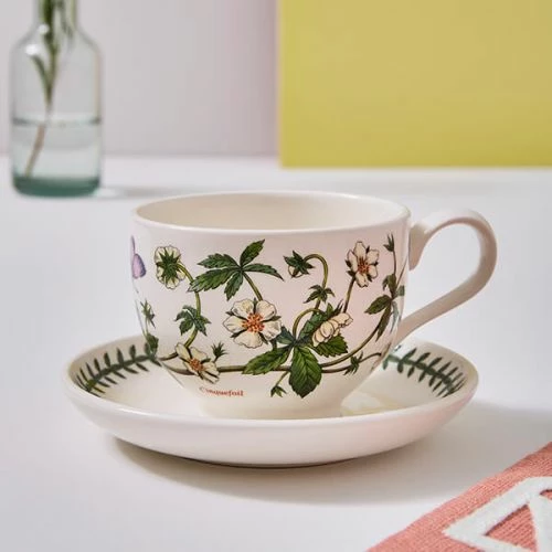 Portmeirion Botanic Garden Breakfast Cup & Saucer Set Of 6 - Image 3