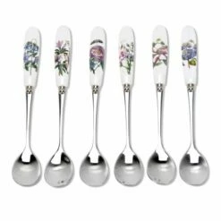 Portmeirion Botanic Garden Tea Spoons Set Of 6