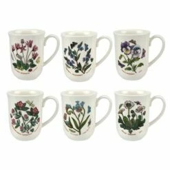 Portmeirion Botanic Garden Tulip Beaker Set Of 6