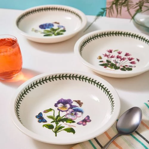 Portmeirion Botanic Garden Low Bowl Set Of 6 - Image 2