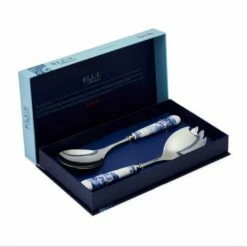 Spode Blue Italian Salad Servers