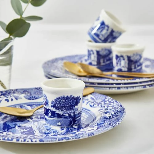 Spode Blue Italian Set Of 4 Egg Cups - Image 6
