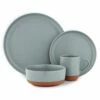 Barbary & Oak Verona 16 Piece Dinnerware Set Slate