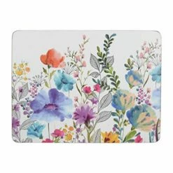Creative Tops Meadow Floral Pack Of 6 Placemats