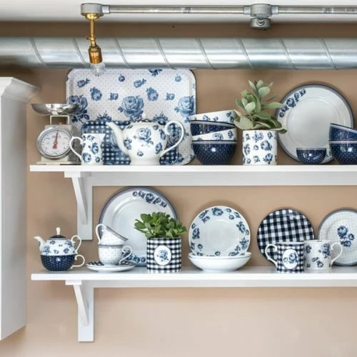 Katie Alice Vintage Indigo Floral Cereal Bowl - Image 3