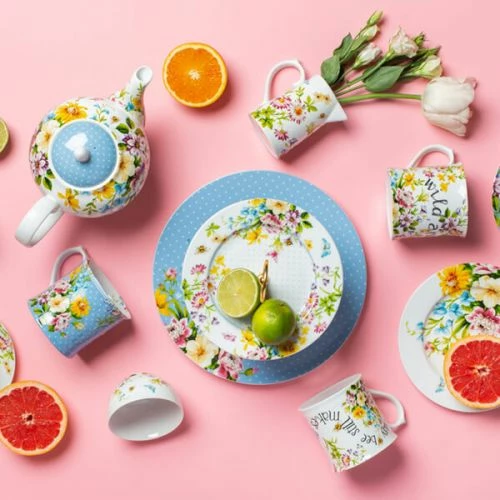 Katie Alice English Garden Two Tier Cake Stand - Image 3