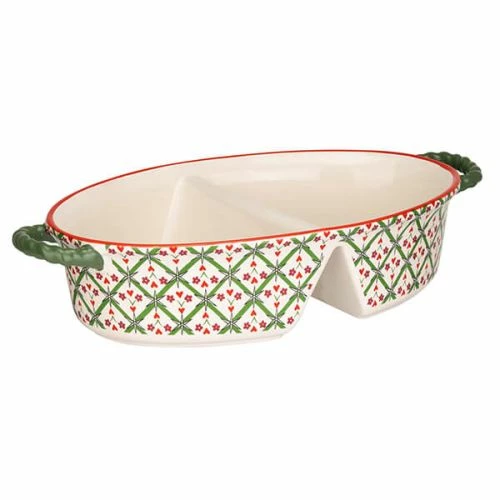 Cath Kidston Christmas Divided Dish - Image 2