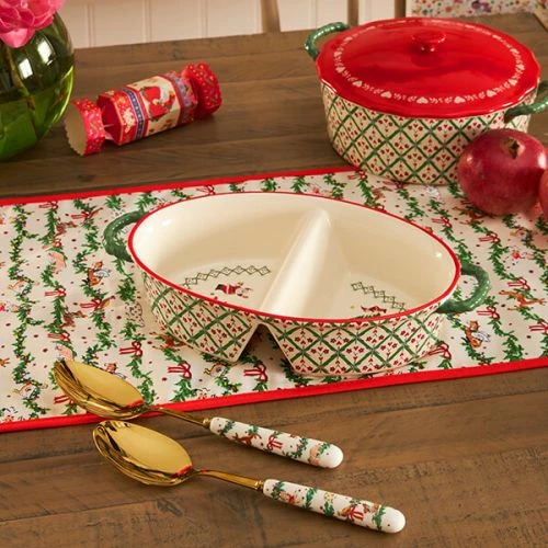 Cath Kidston Christmas Divided Dish - Image 4