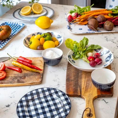 Katie Alice Vintage Indigo Dinner Plate - Image 3