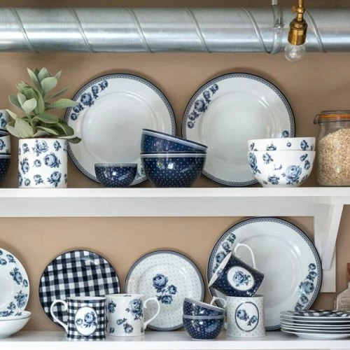 Katie Alice Vintage Indigo Dinner Plate - Image 5