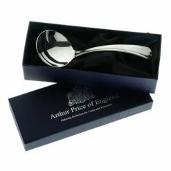 Arthur Price Of England Sovereign Stainless Steel Cream Ladle Grecian
