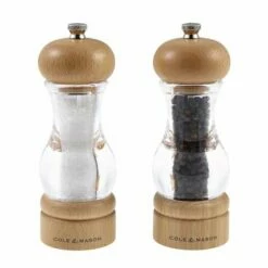 Cole & Mason Acrylic & Beech Precision Mill Gift Set
